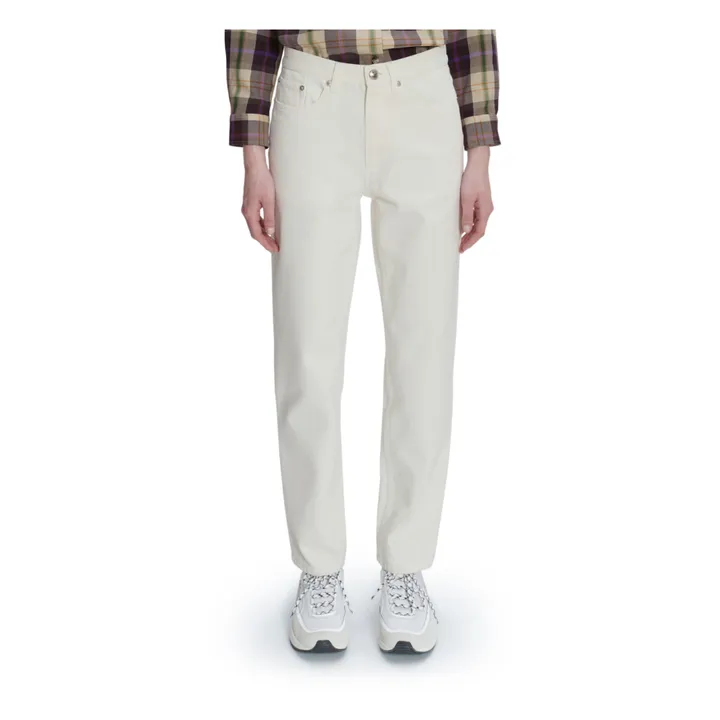 A.P.C. Jean Martin F Coton Bio | Blanc cassé