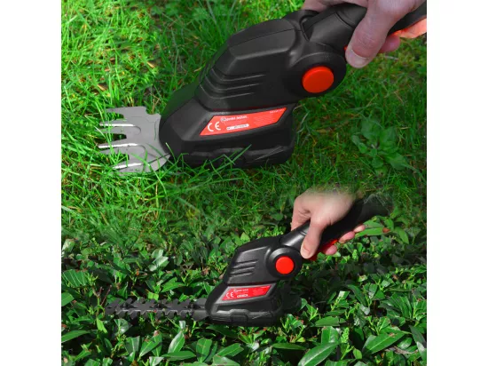 GARDEN TECHNIC Cisaille de jardin 3,6V Lithium 2 en 1
