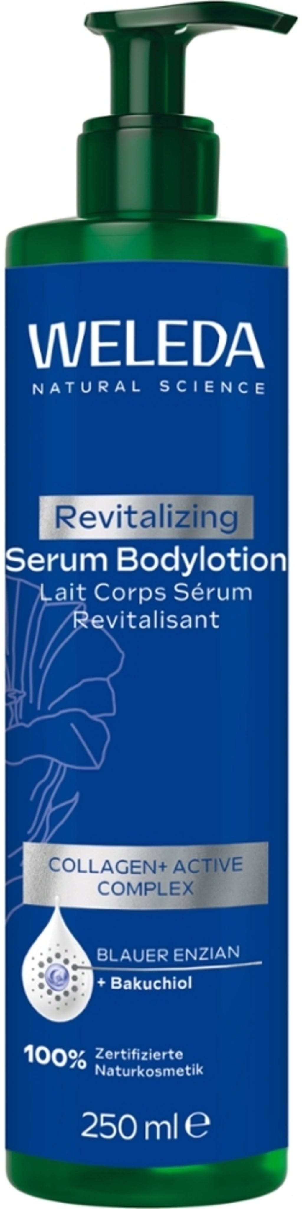 Weleda  Blauer Enzian & Bakuchiol Revitalizing Serum Bodylotion, 250 ml