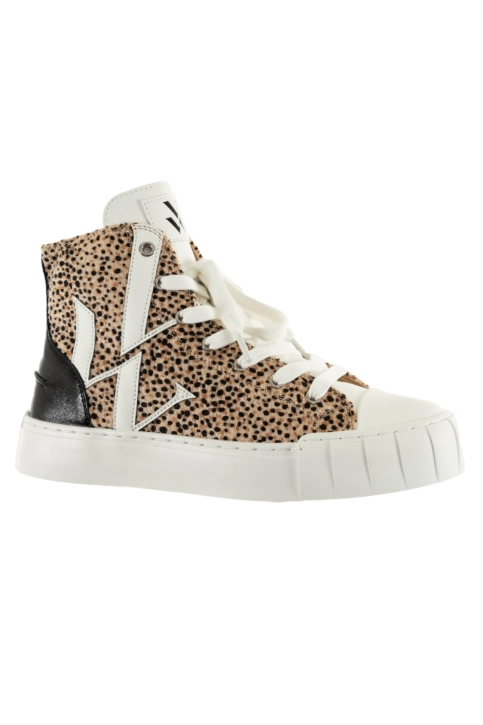 Baskets montantes vanessa wu pina leopard