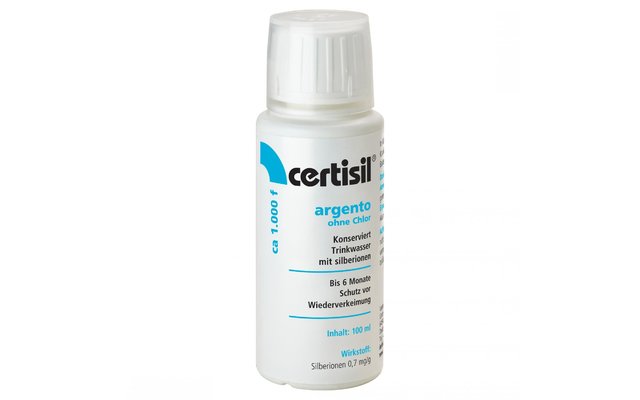certisil argento® Wasserdesinfektion