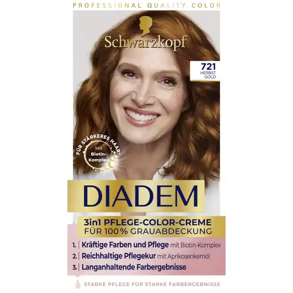 3in1 Pflege-Color-Creme 721 Herbst Gold