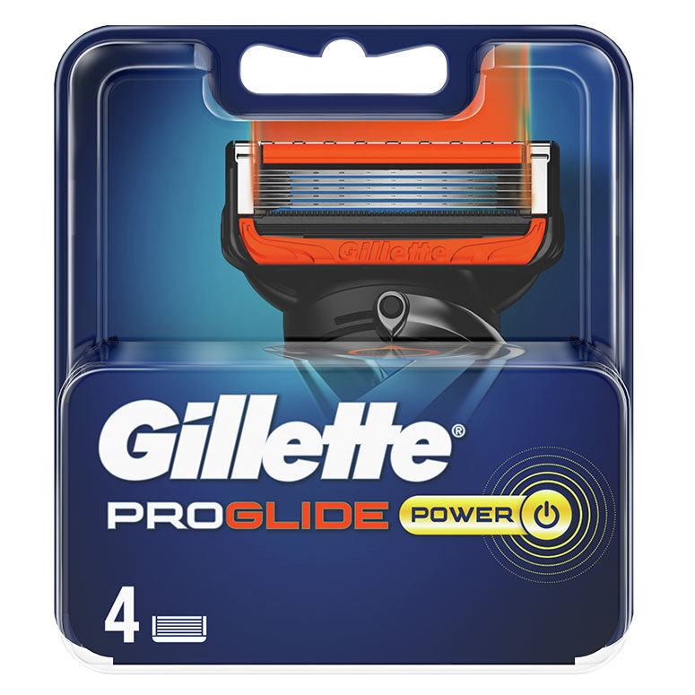 Gillette ProGlide Power Razor Blade Refills 4pcs