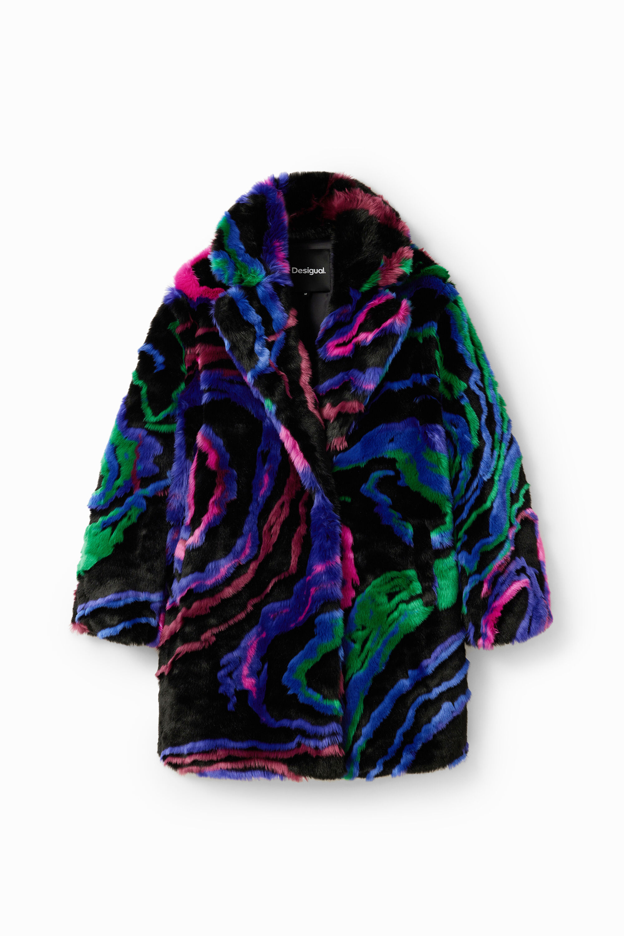 Manteau effet fourrure M. Christian Lacroix