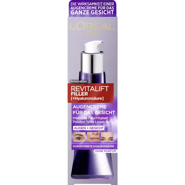 Revitalift Filler Augencreme für das Gesicht