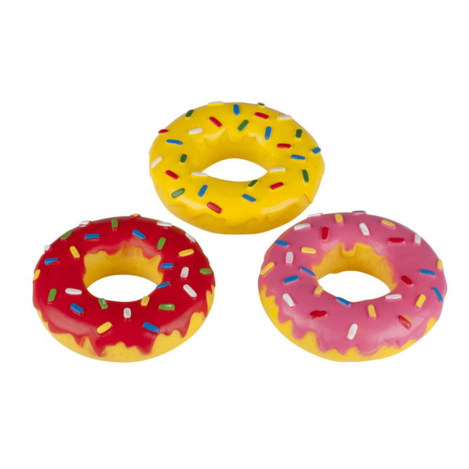 Hundespielzeug - Donut - 1 Stück