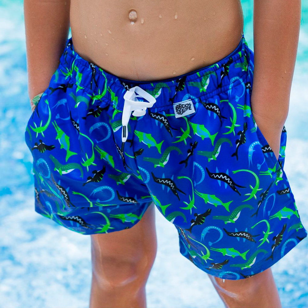 Køb BECO Blå Shorts Ocean Dinos
