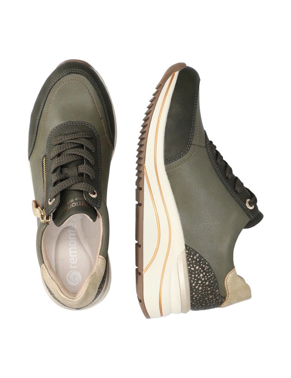 Lederkombination Sneaker