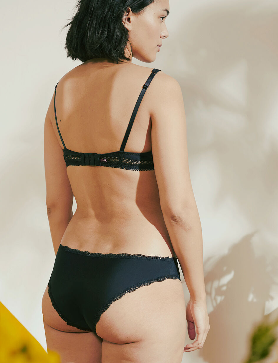 Culotte taille basse - noir