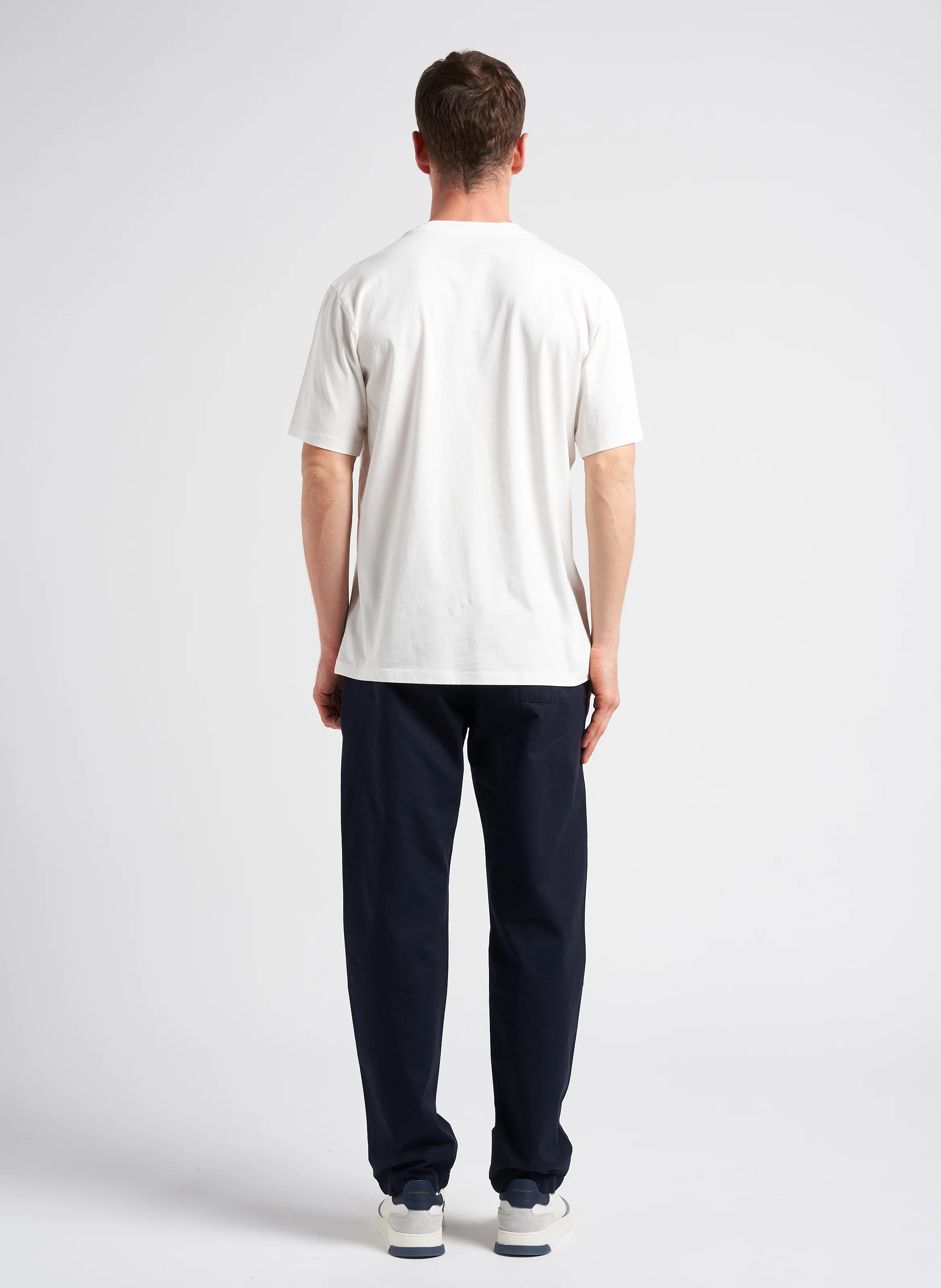 Pantalon chino droit en coton bio| Bleu