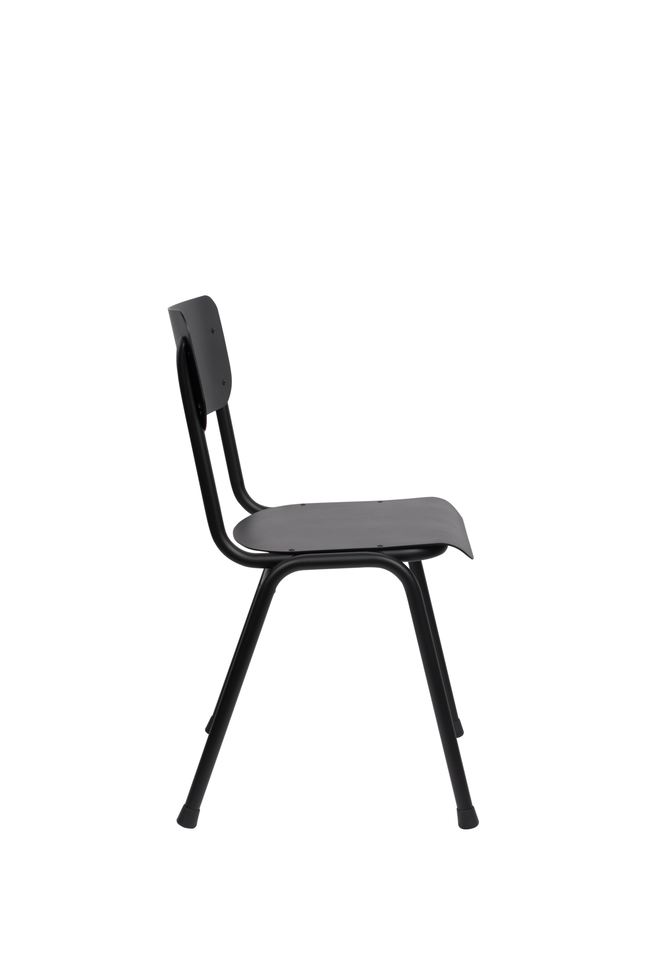 Zuiver Back To School Tuinstoel Zwart