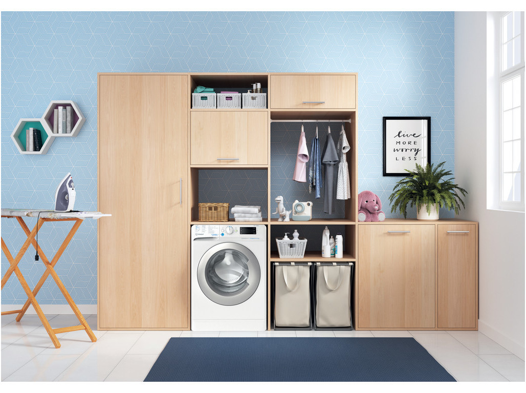 MÁQUINA DE LAVAR ROUPA INDESIT BWE 81496X WSV SPT - BRANCO A 8KG