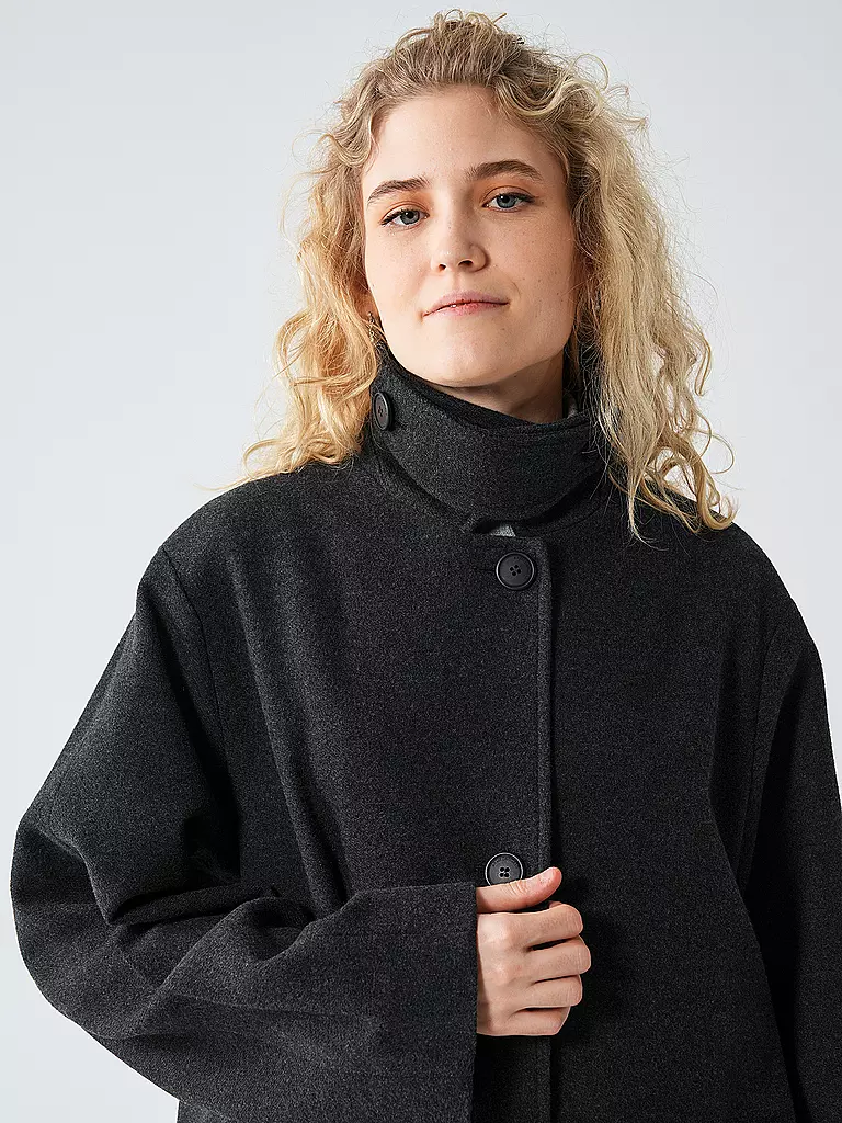 ARMEDANGELS Trenchcoat VAANOISE grau