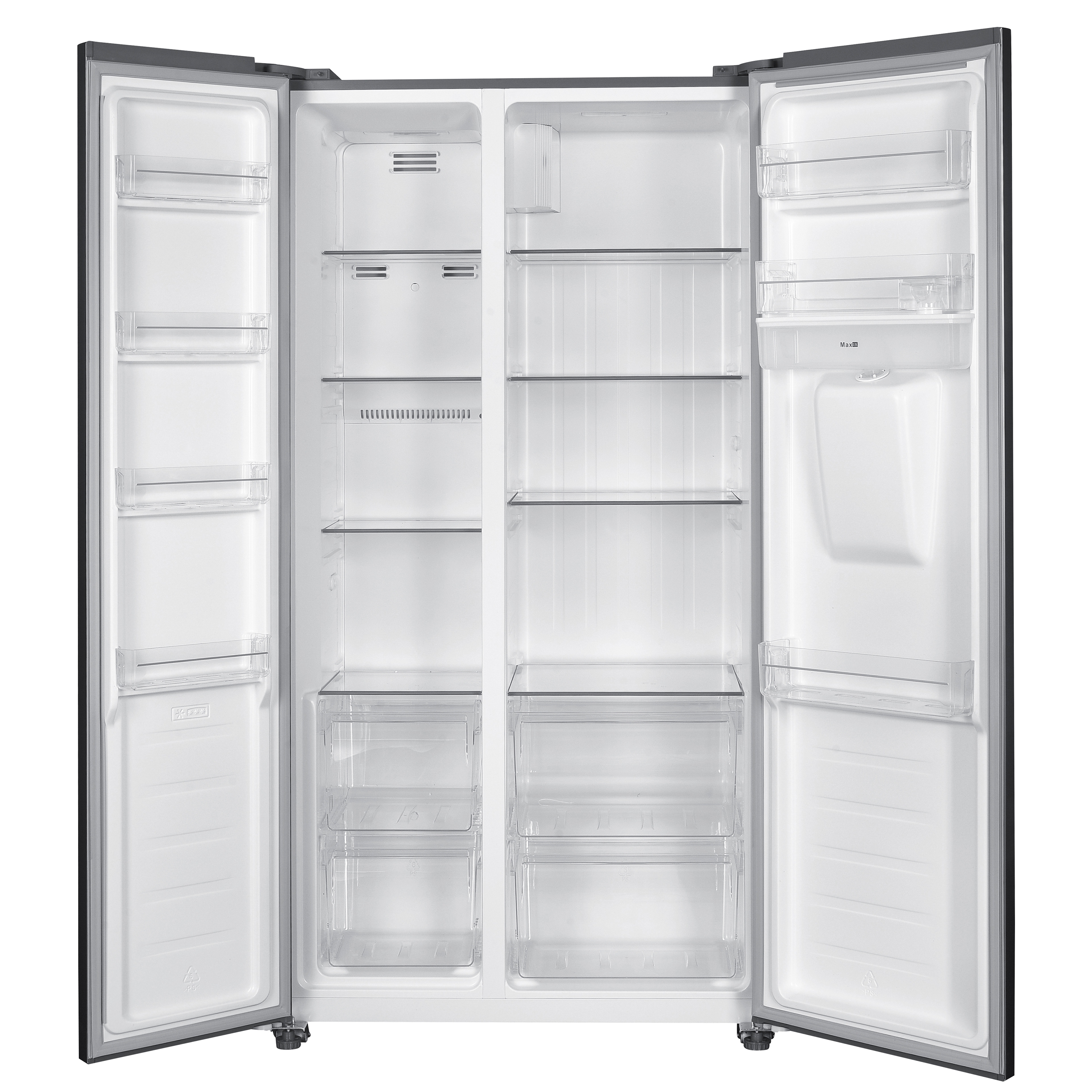Kühlschrank mit Gefrierer und Wasserspender 439L