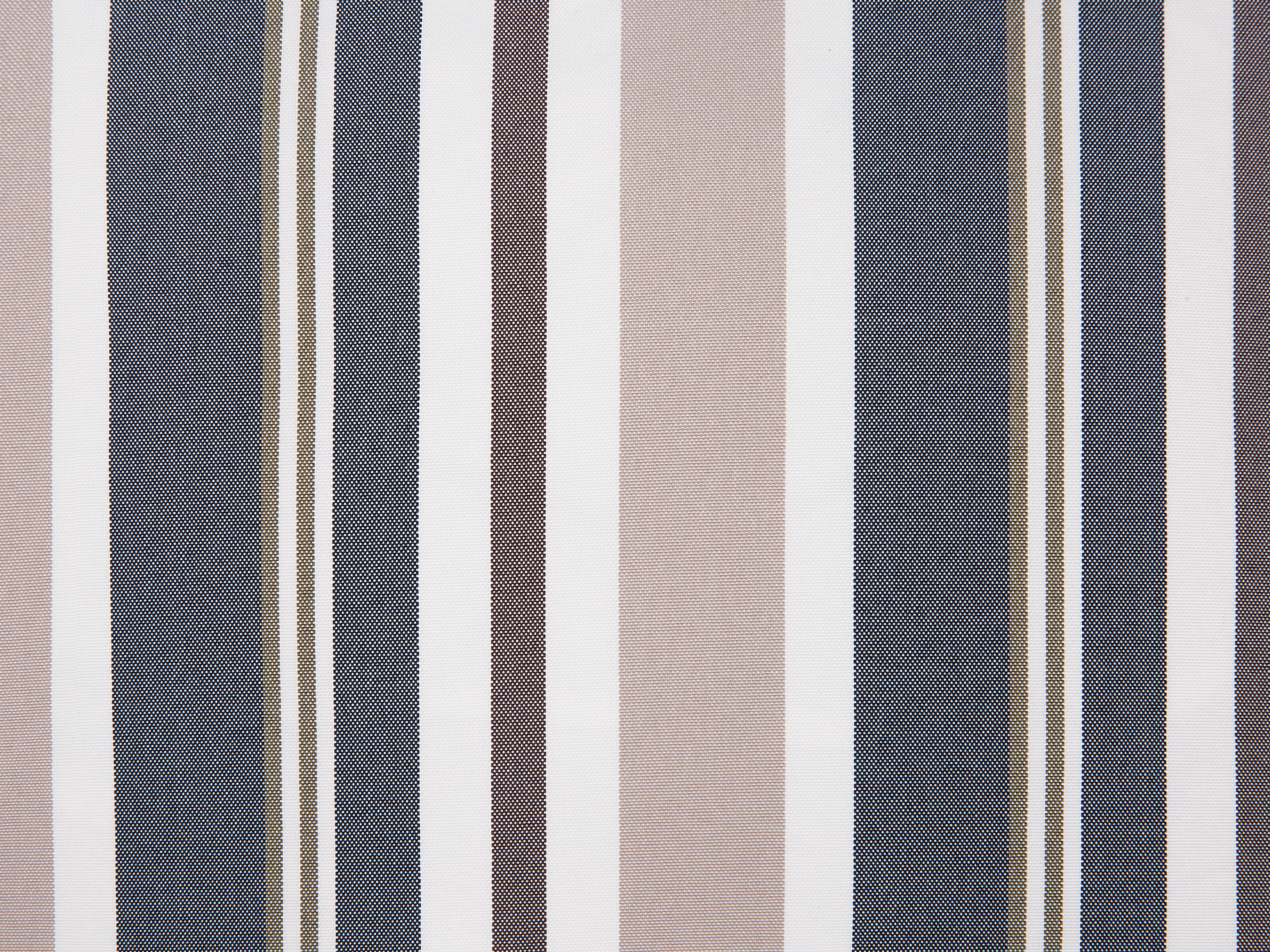 Set van 2 tuinkussens KASTOS gestreept 40 x 40 cm Taupe