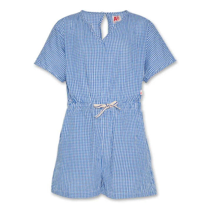 AO76 Combishort Carreaux Youri | Bleu