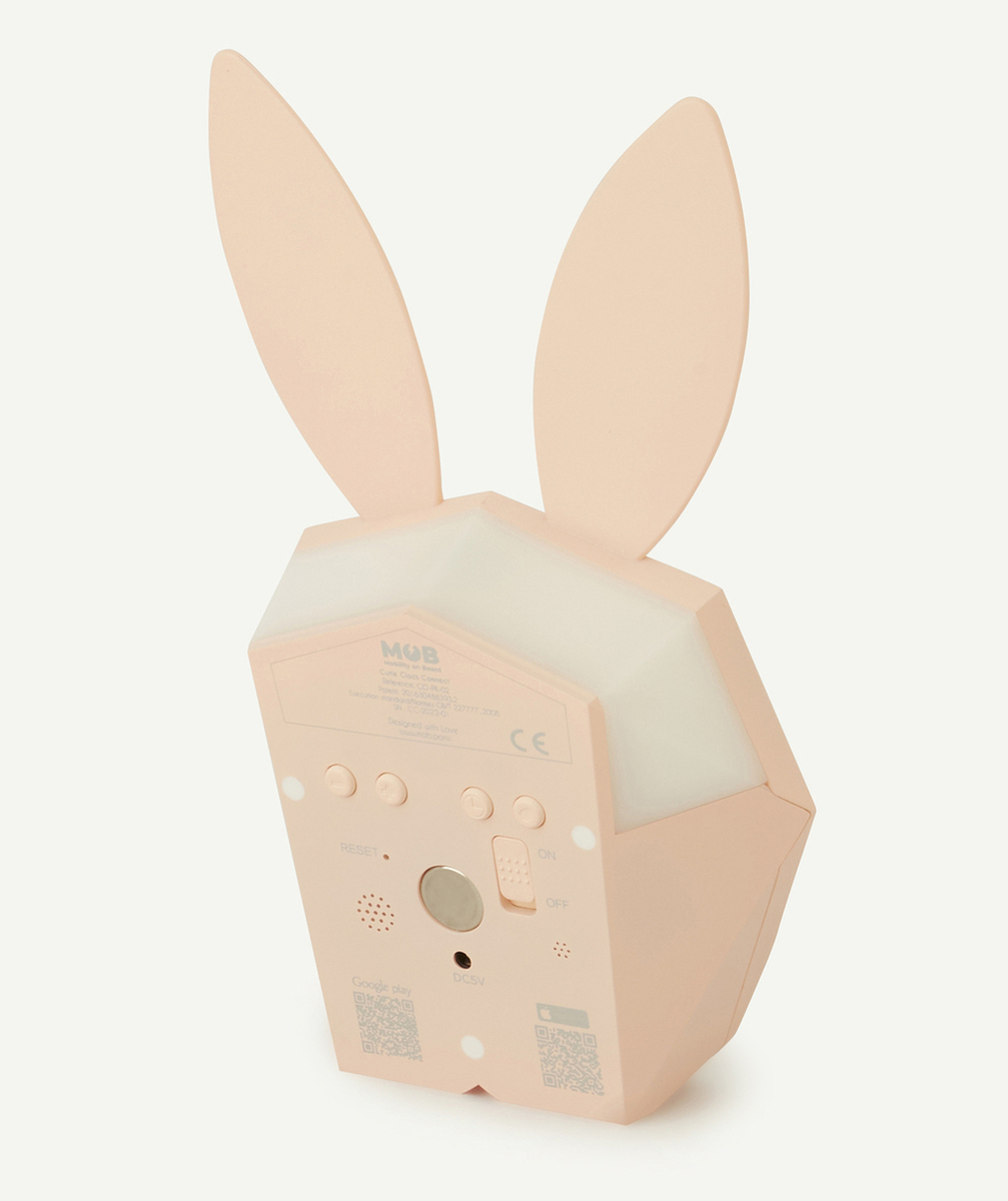 MOBRÉVEIL CONNECTÉ LAPIN ROSE CUTIE CLOCK