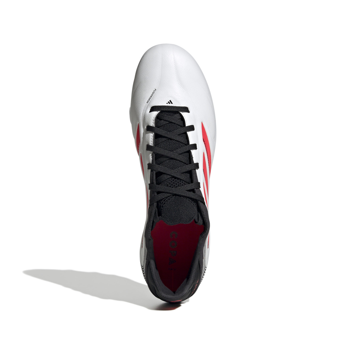 Adidas Copa Pure III Pro Gras Voetbalschoenen (FG) Wit Zwart Rood