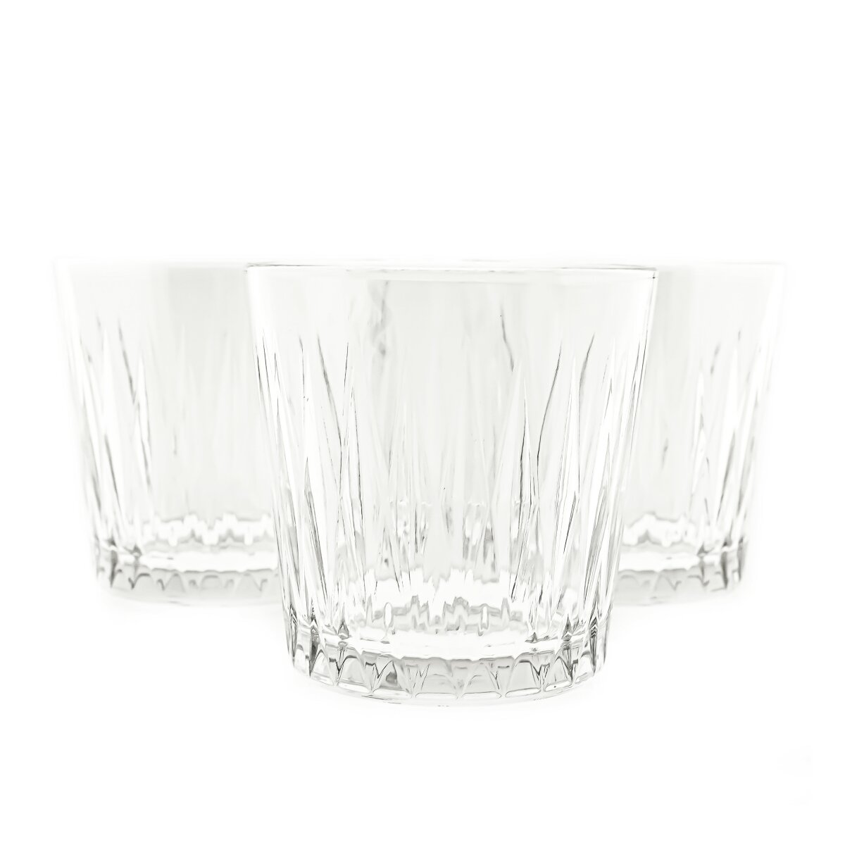 3er set glas Wasserglas