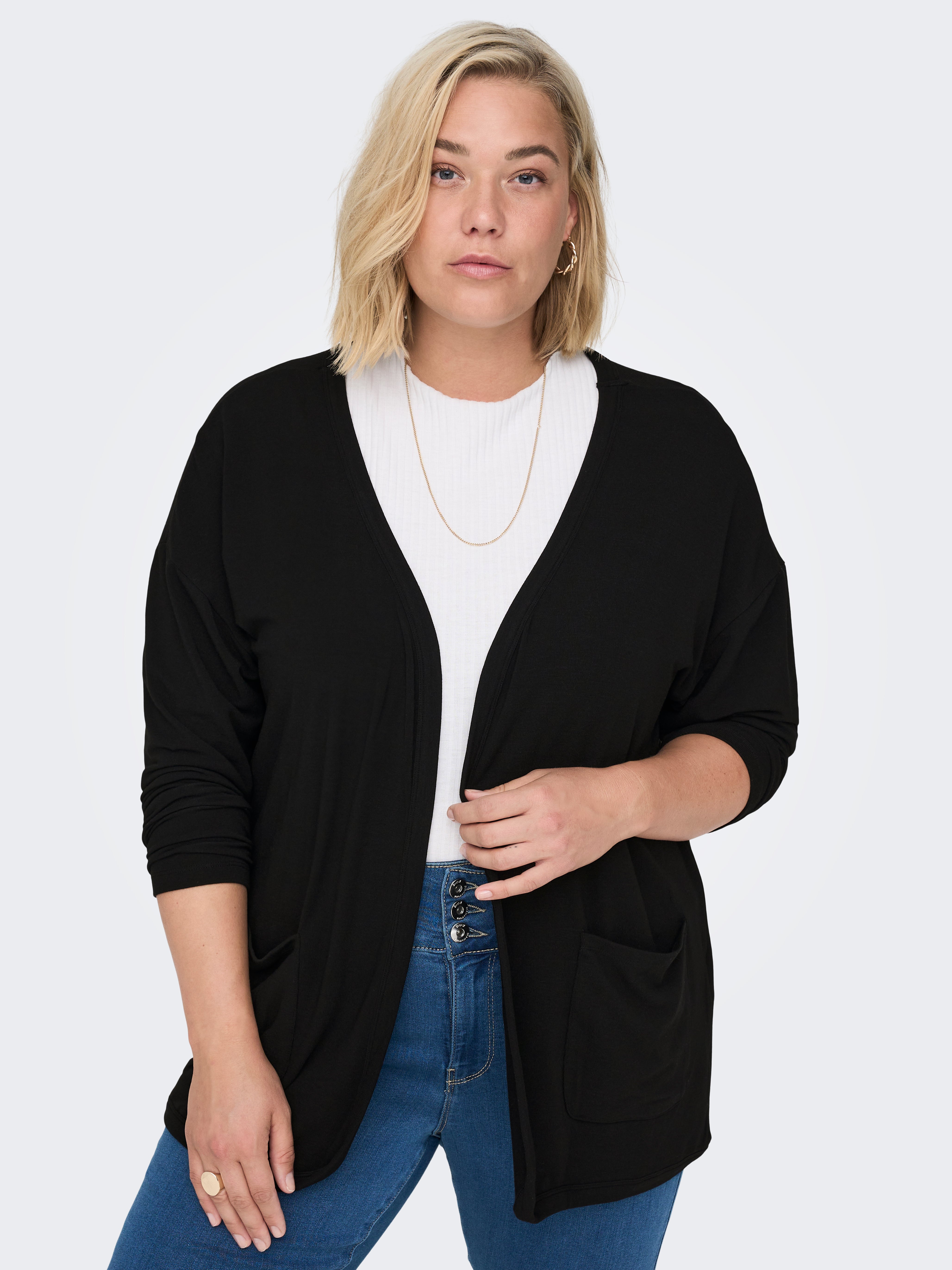 CARLAMOUR Strickjacke Black