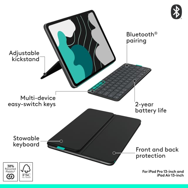 Logitech Flip Folio iPad Pro 13