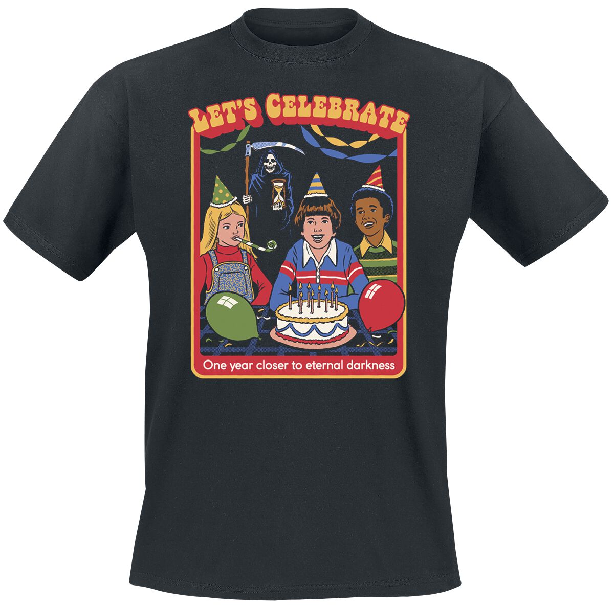 One Year Closer to Eternal Darkness | Steven Rhodes T-Shirt Manches courtes