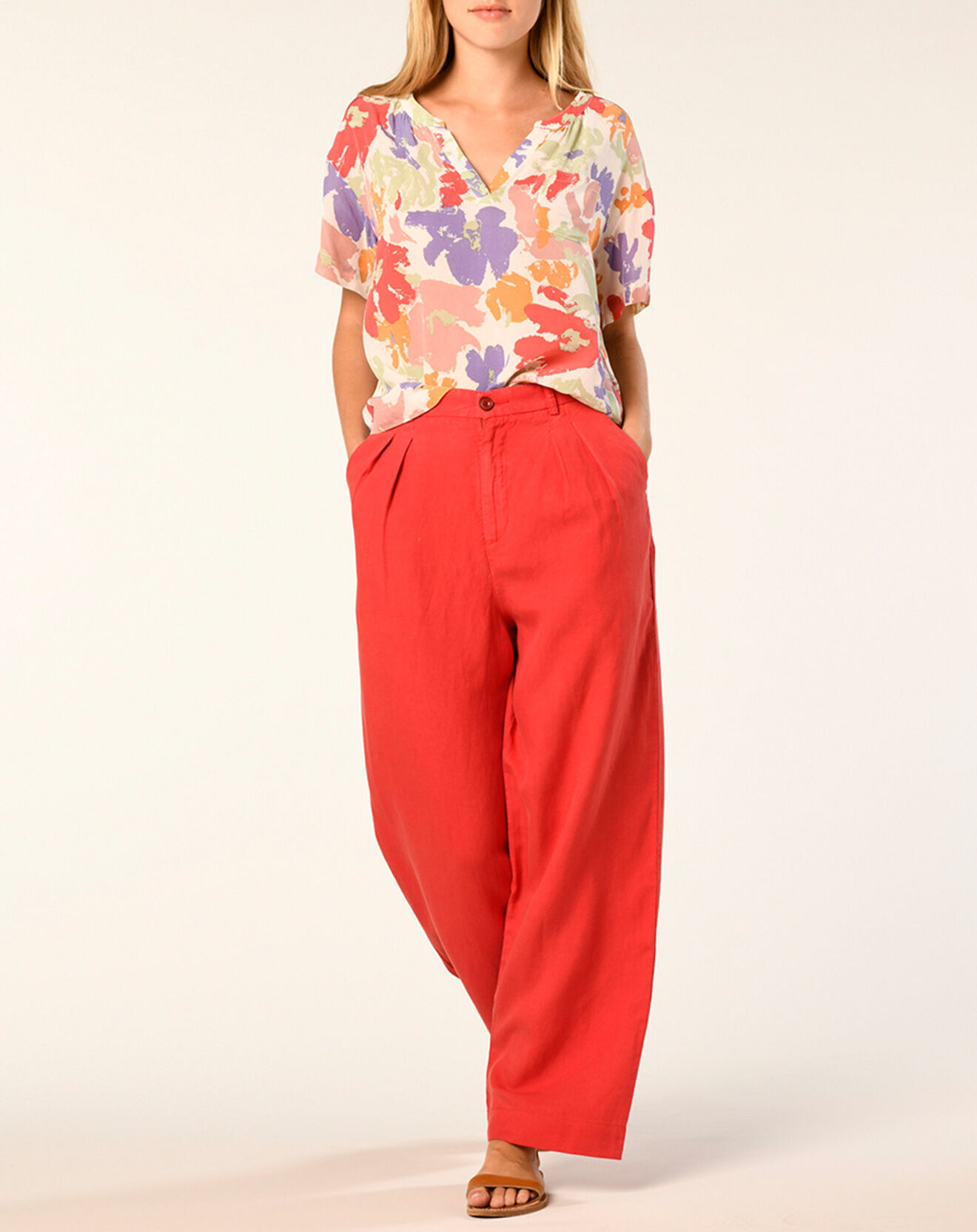 Harris Wilson Pantalon Lola groseille