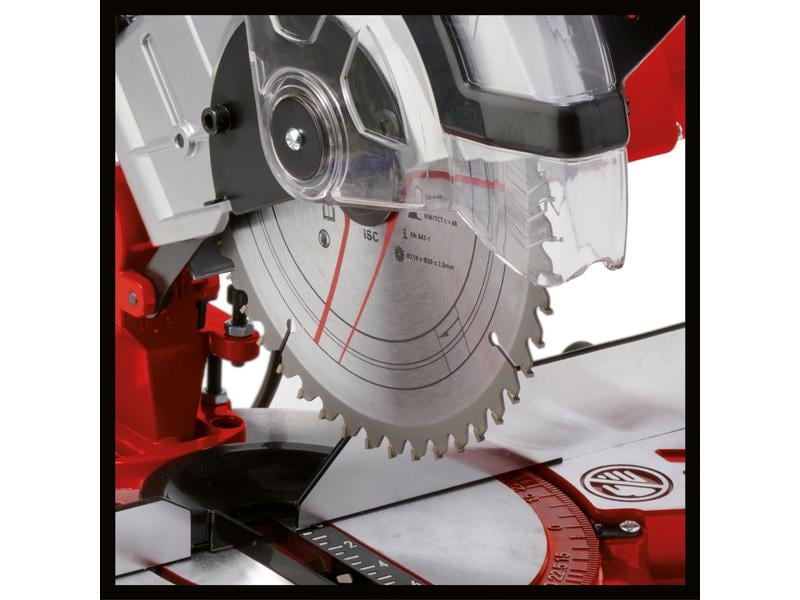 Einhell Kapp- und Gehrungssäge TC-MS 2112 Leistungsstarke Tischsäge mit staubgekapseltem Motor
