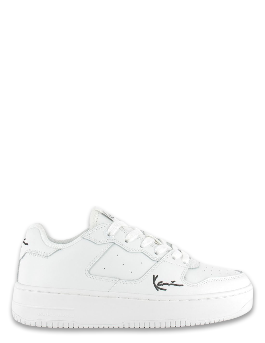 karl kani sneakers femme kani 89 up cuir blanc