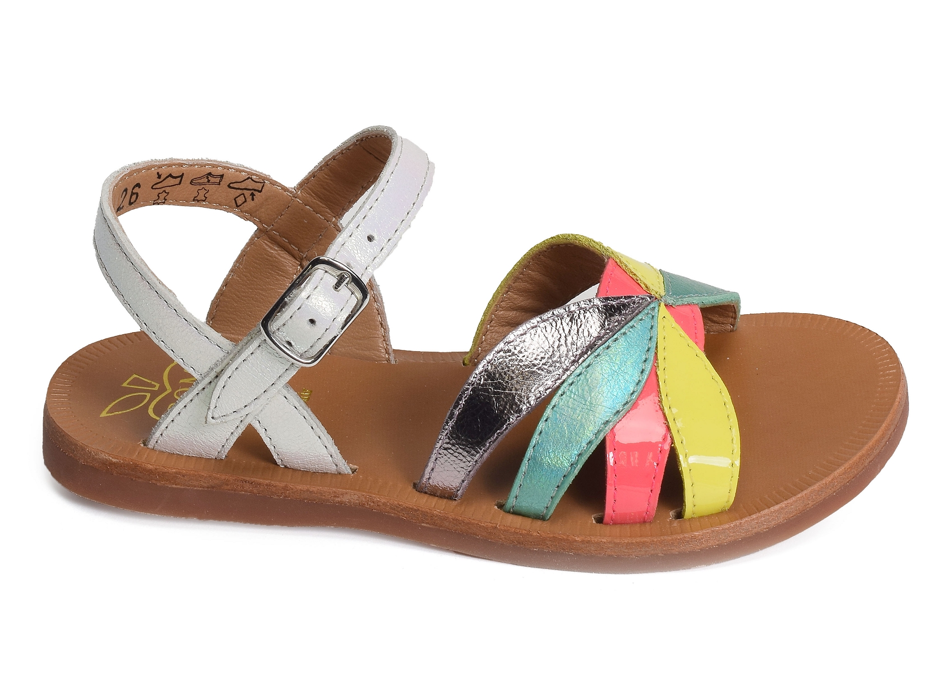 Plagette oto multicolore