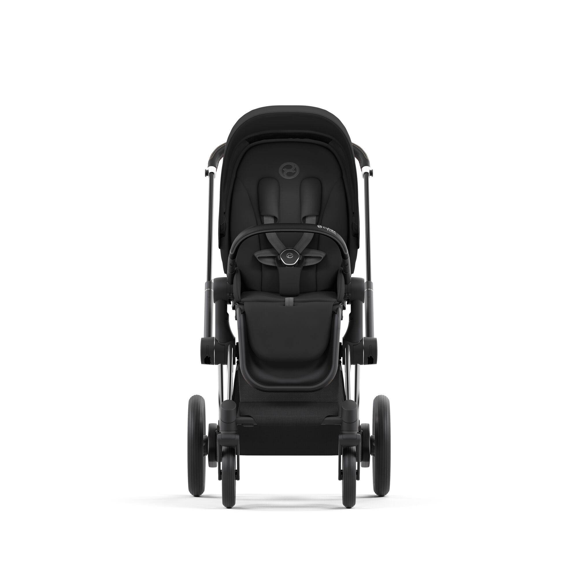 e-Priam Rahmen Chrome With Black Details