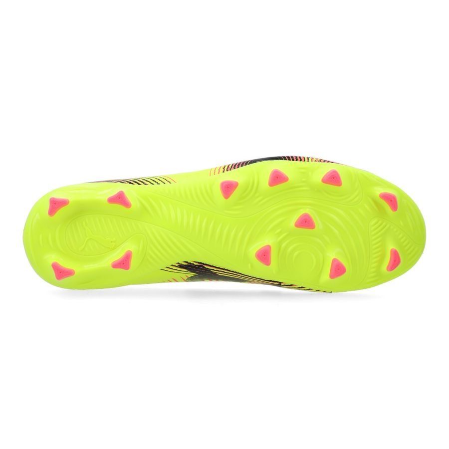 PUMA Future 8 Play FG/AG Audacity - Jaune/Noir/Sun Struck Enfant
