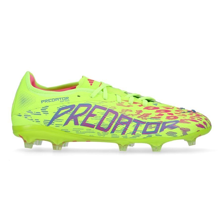 adidas Predator Pro FG Mystic Victory - Lucid Lemon/Lucid Pink/Blue Fusion