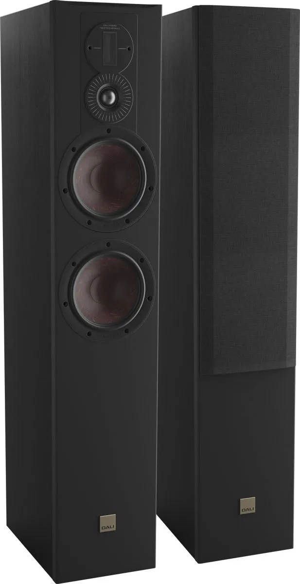 Dali Opticon 6 MKII Noir satin (la paire) Enceintes colonne
