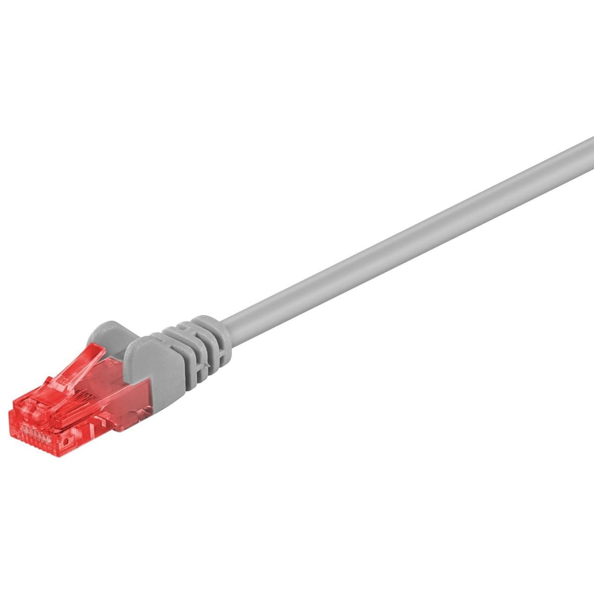Goobay CAT 6 patchkabel, U/UTP, grå