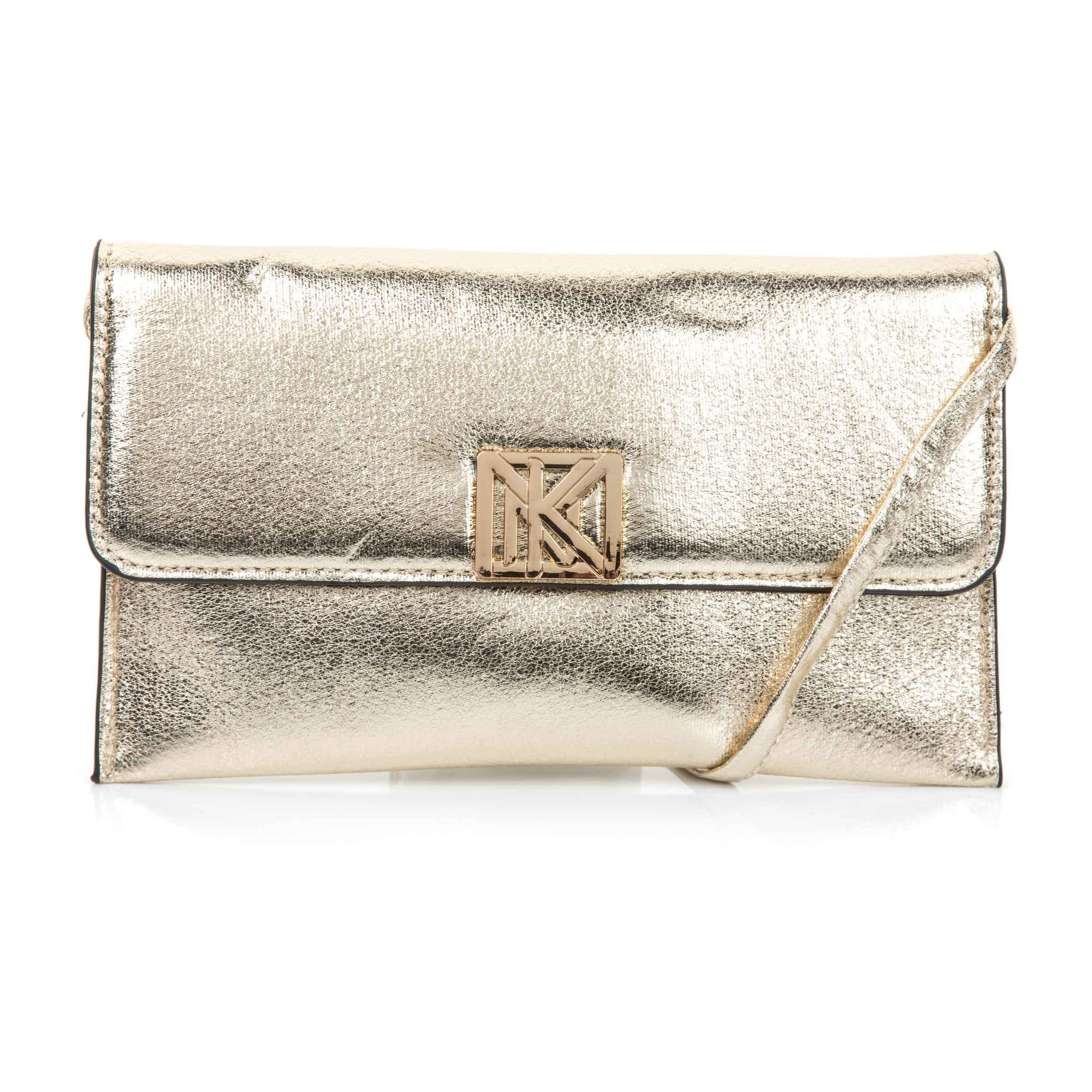 Sac bandoulière or