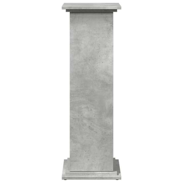 vidaXL Pidestall med oppbevaring betonggrå 31x30x90 cm konstruert tre