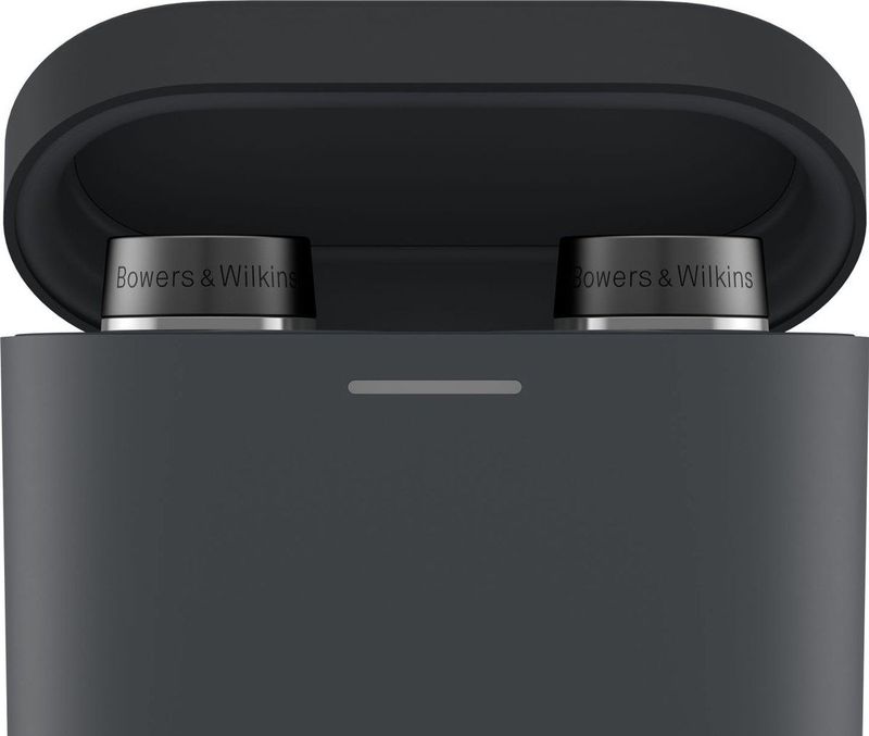 Bowers & Wilkins Pi5 S2 - Draadloze In-Ear hoofdtelefoon - ANC - Grijs