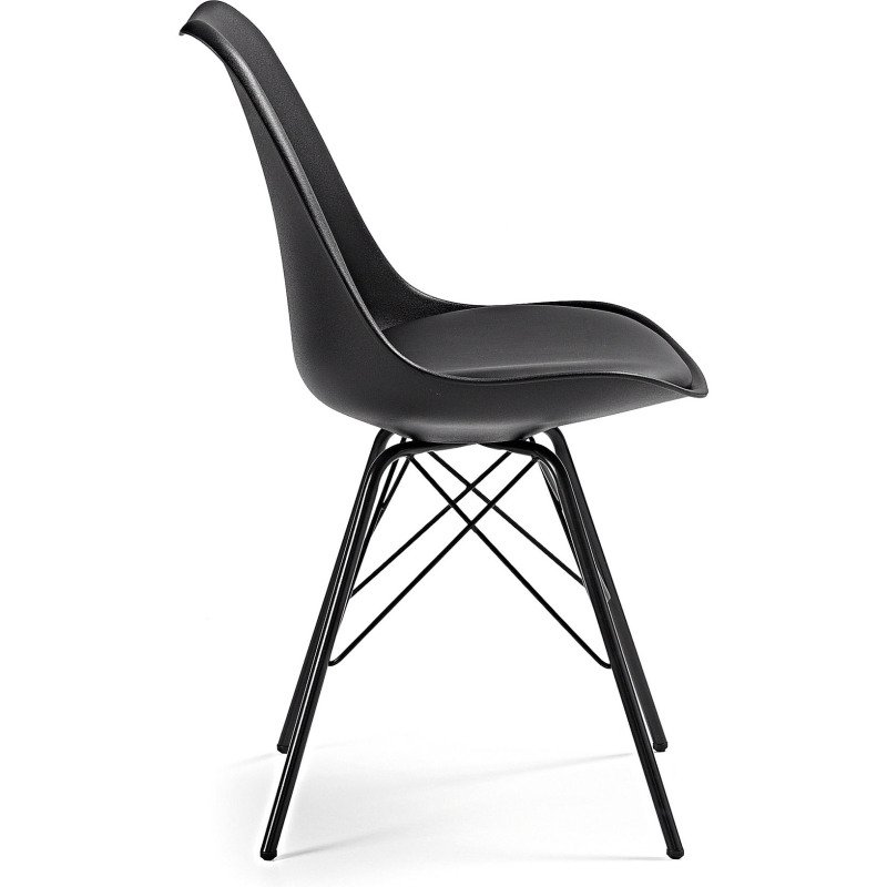 Chaise RALF pieds métal