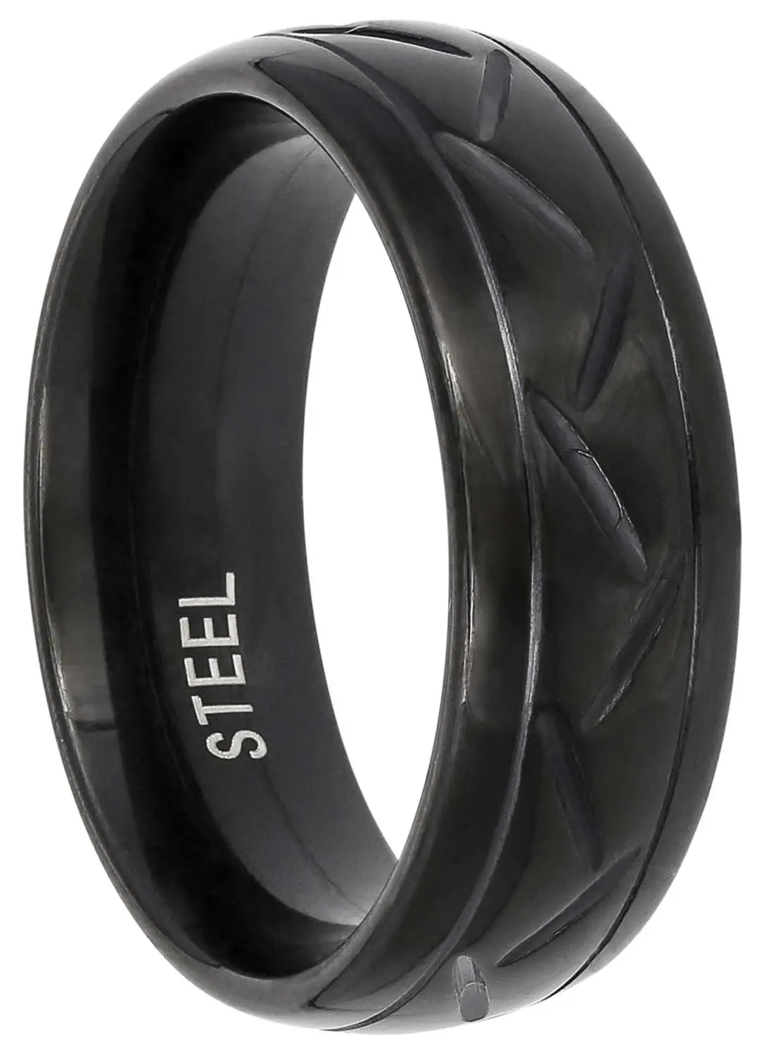 Herren Ring - Patterned Classic