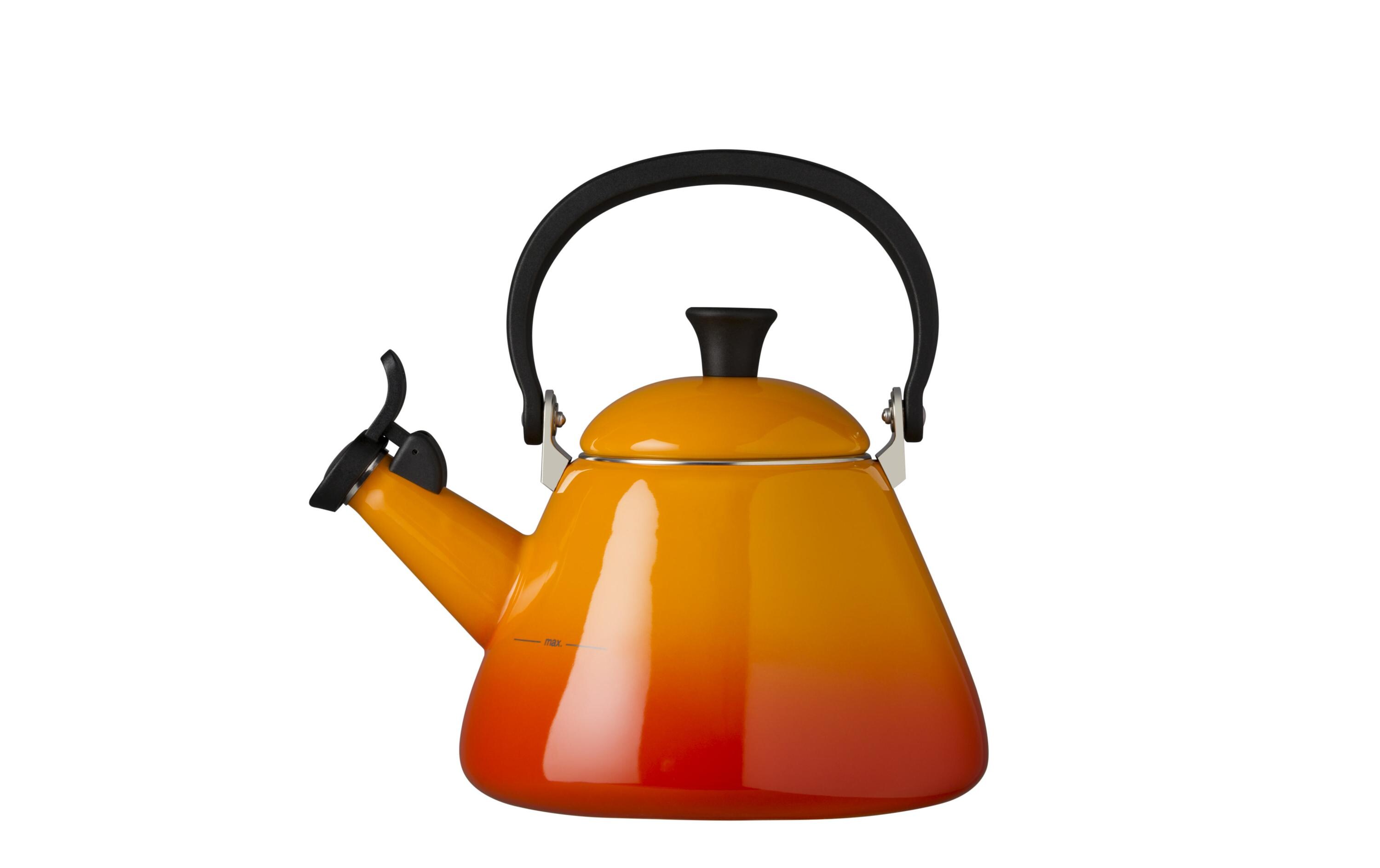 Teekanne Kone 1.6 l, OrangeWasserkessel aus emailliertem Karbonstahl