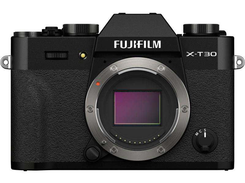 Fujifilm Fotokamera X-T30 II Body Schwarz Bedienerfreundliche Systemkamera mit APS-C-Sensor