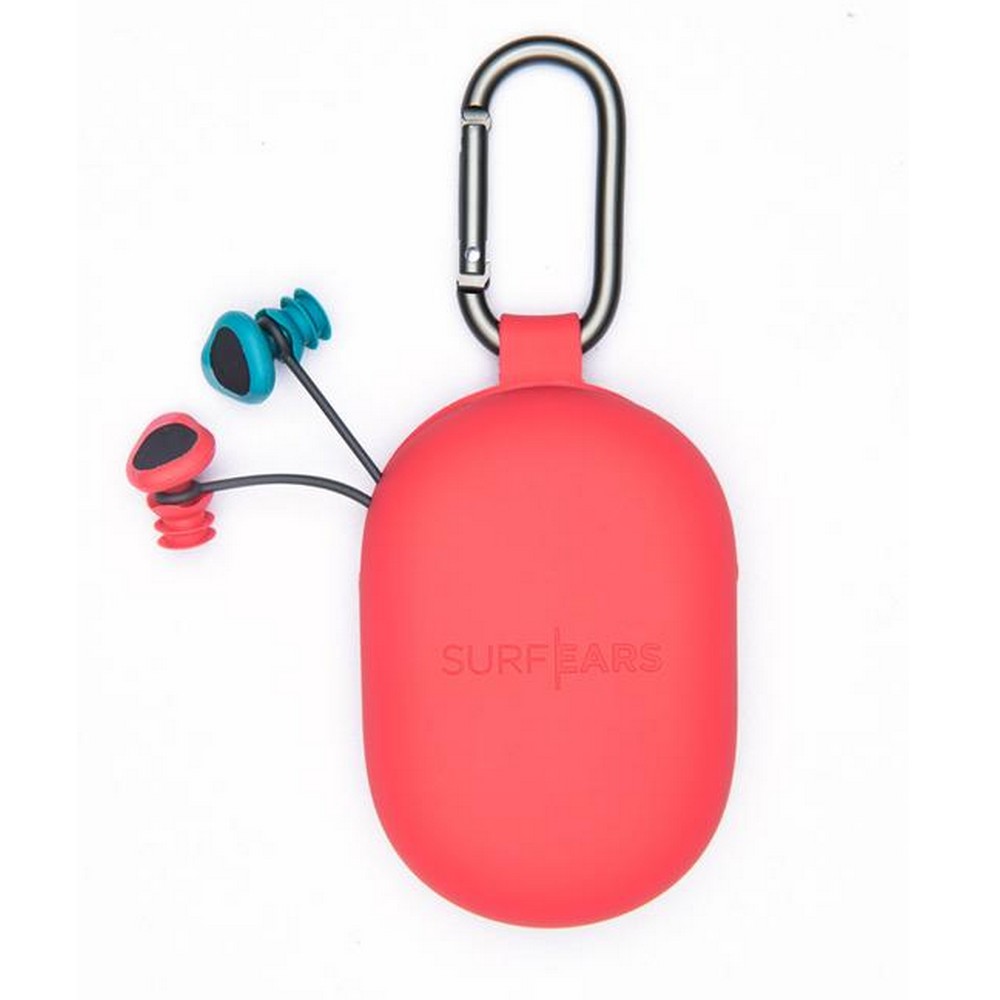 Surf Ears Surf Ears 2.0 Red / teal - Junior - Bouchons d'oreilles