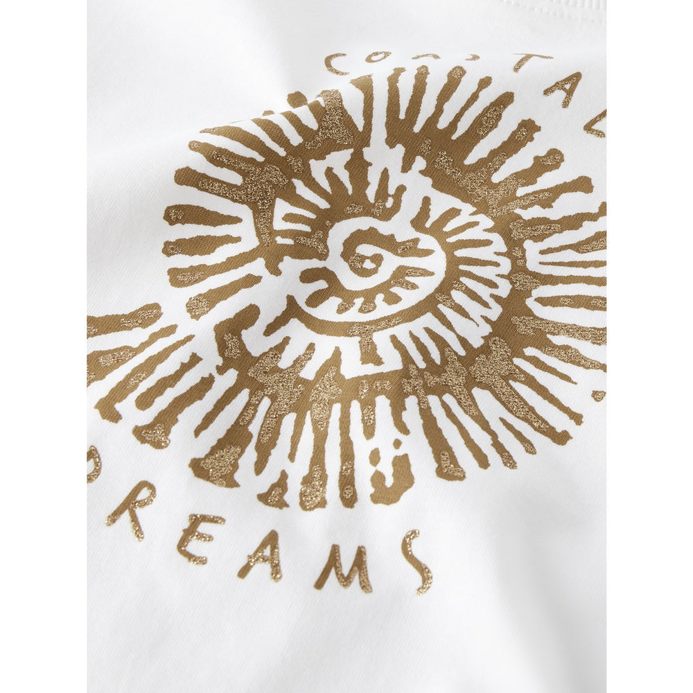 Køb Name It Cloud Dancer Nmfhaline Ss Nreg Top