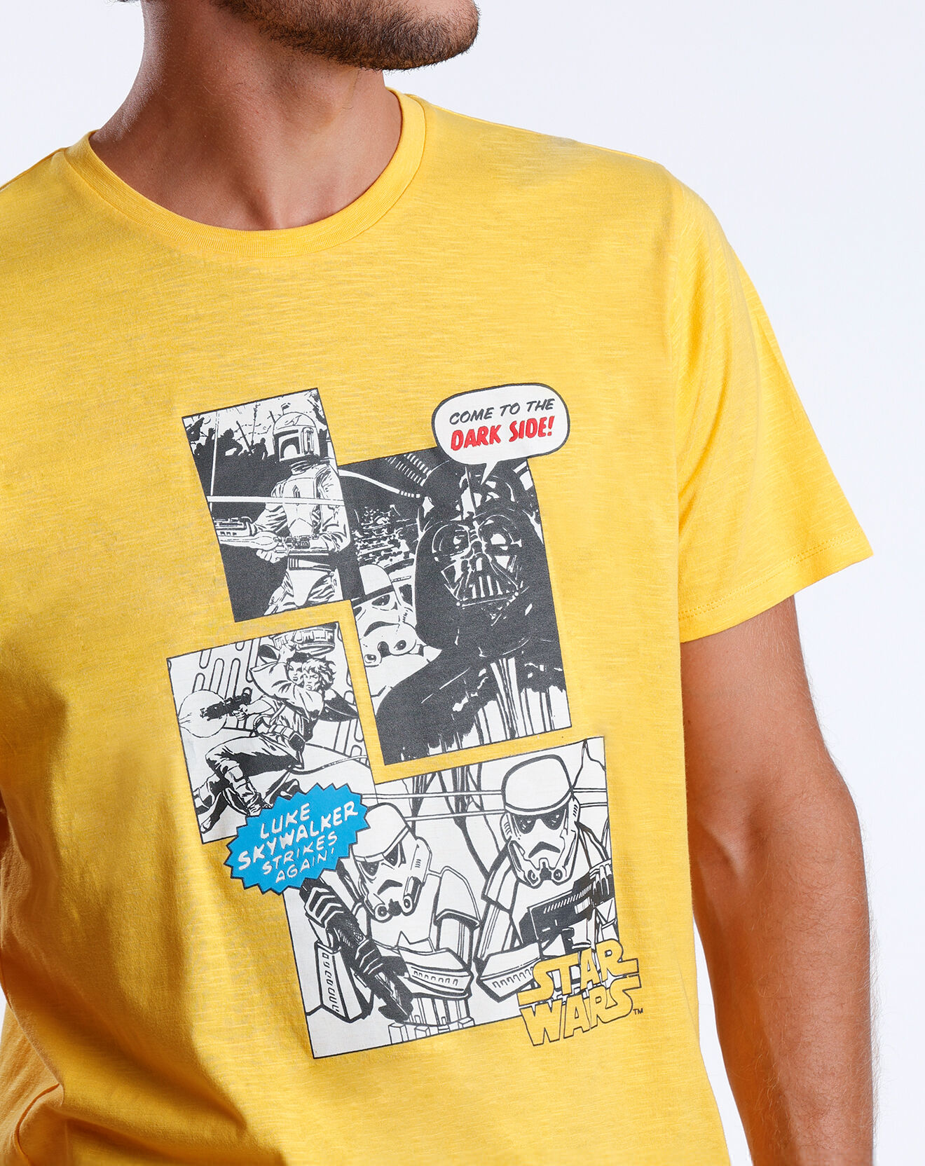 Star Wars Pyjama T-Shirt & Short Pacôme jaune/noir