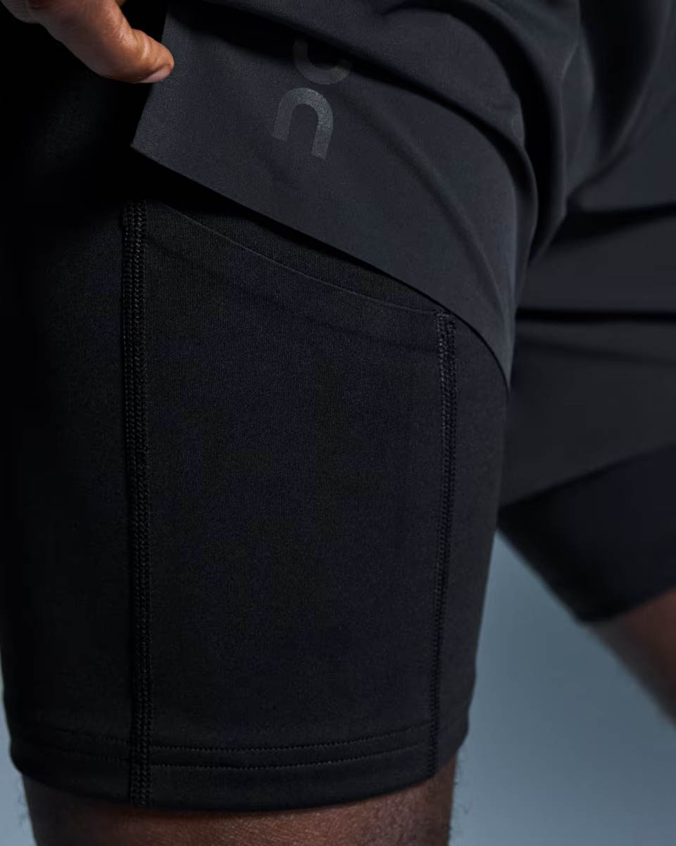 Performance 2in1 Shorts Herre Black