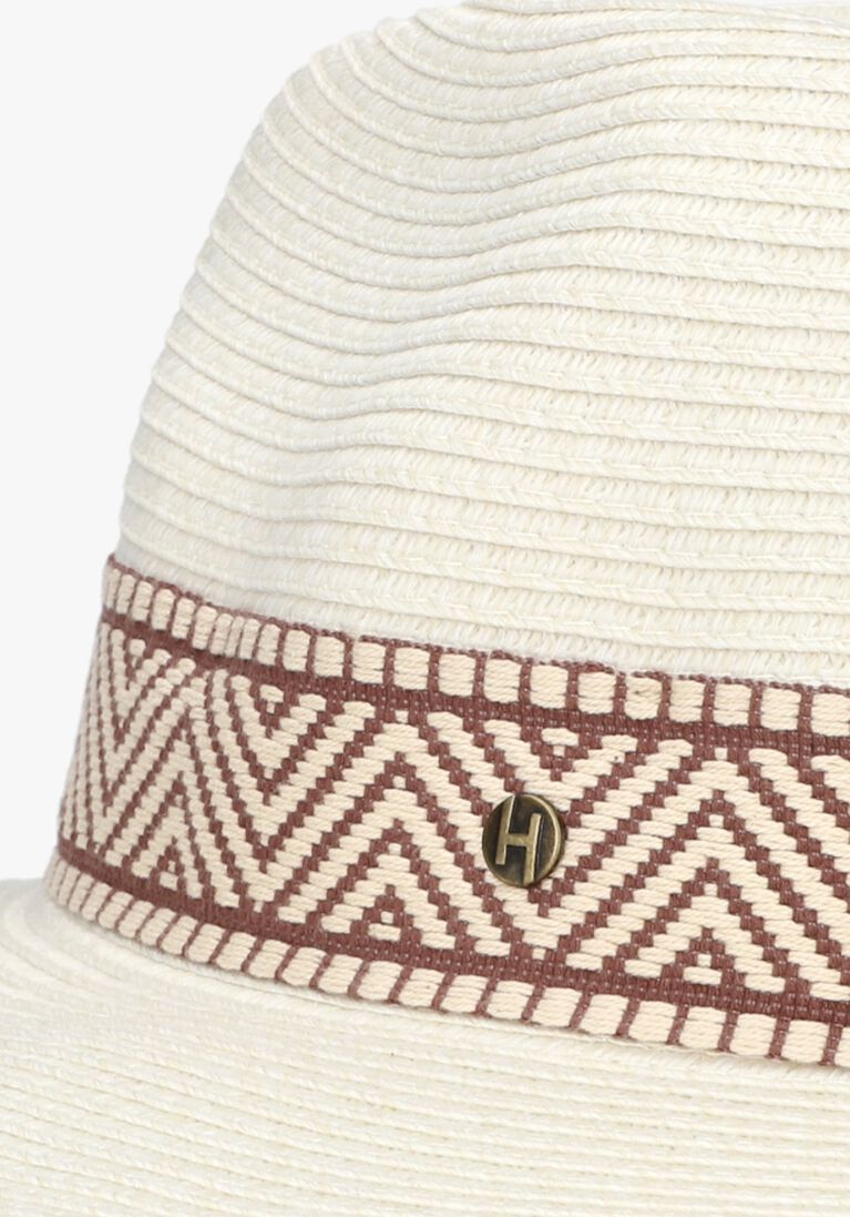 beige house of ord hoed kassena fedora
