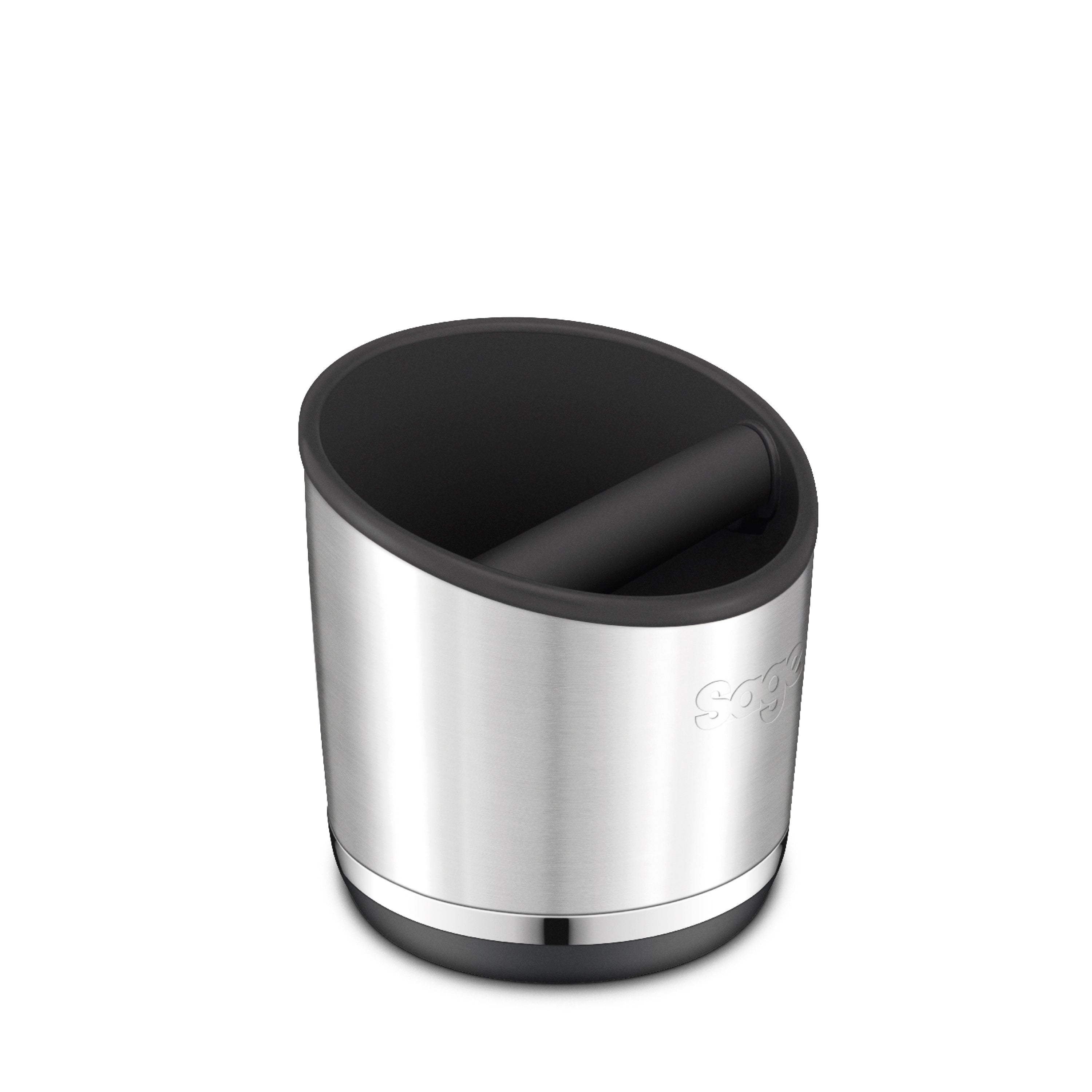 Sage  Knock Box 10 - Brushed Silver