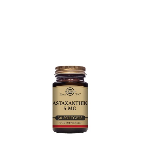 Solgar Astaxantina 5mg 30 cápsulas