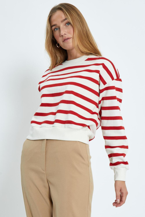 Minus ecru dames sweater